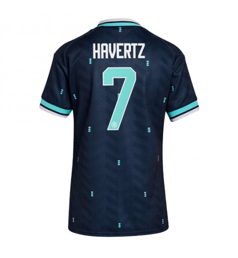 Německo Kai Havertz #7 Venkovní Dres pro Dámské MS 2026 Krátký Rukáv Německo Kai Havertz #7 Venkovní Dres pro Dámské MS 2026 Krátký Rukáv